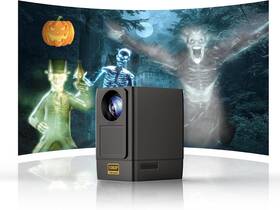 Aaxa L500-h L500 1080p Led Home Theater Projector - Halloween Edition Refurb