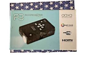 Aaxa Technologies 670541790281 P3 Pico Projector - Gray/black