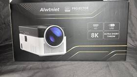 Alwtniet Hy450 Short Throw Smart Projector With Wifi And Bluetooth 8k -