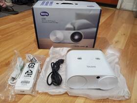 Benq 718755061448 I500 500-lumen Wxga Short-throw Dlp Smart Projector With Wi-fi Used