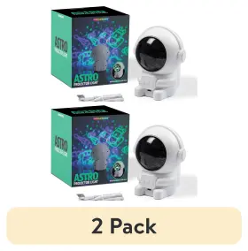 Bd-pl105-999 Brightside 2-pack Mini Astronaut Projector - Led Starlight 5.8 Inch H X 5.1 W