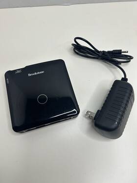 Brookstone 890574 Mobile Pocket Projector Tested Works Euc