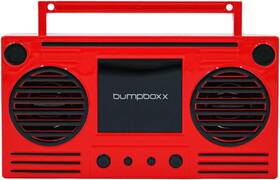 Bumpboxx 700512046120 Microboom Speaker Boombox Bluetooth Candy Red