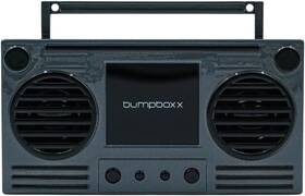Bumpboxx 700512046137 Microboom Speaker Boombox Bluetooth Gunmetal Grey
