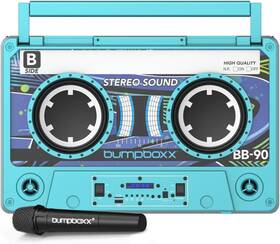Bumpboxx 700512046205 Remix Bluetooth Speaker - Neon Blue