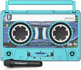Bumpboxx 700512046205 Remix Bluetooth Speaker - Neon Blue