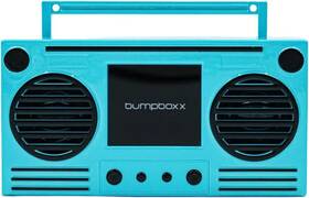 Bumpboxx 810063742430 Microboom Speaker Boombox Bluetooth Bumpin Blue