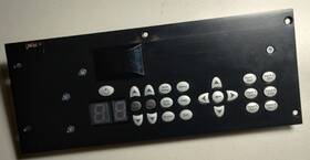 Christie Dw5k Control Panel Projector