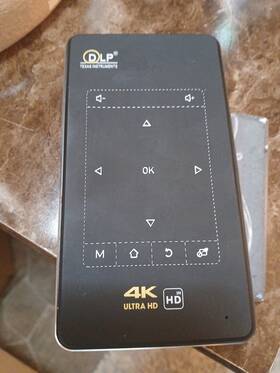 Dlp Imk95 E06 Android Smart Mini Led Dual Core Bluetooth Remote Projector Black Nib