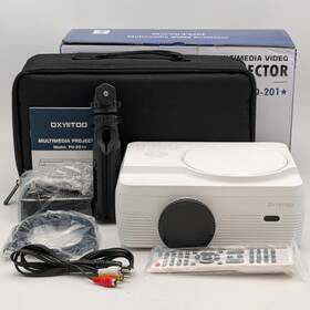 Dxyiitoo Pd-201star Pd-201 Star 1080p 8000 1 Portable Multimedia Projector With Dvd Player