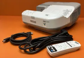 485wi Epson 1383 Brightlink Hdmi Projector 3100 Lumens 1280x800 Lamp Hrs