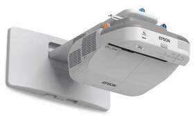 Epson 585w Powerlite Elpmb43 Hrs 184 Short-throw 3300lm Wxga 3lcd With Wallmount