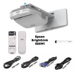 Epson 585wib Brightlink 585wi Interactive Projector 1250 To 2000 Lamp Hours Used