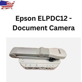 Epson Elpdc12 - Document Camera Hdmi