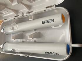 Epson Elppn04 Blue And Orange Easy Interactive 30 Pens For 595 Projector