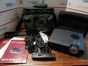Epson Emp-700 Power Lite 700c Projector With Many Extras