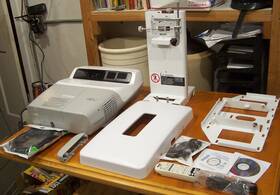 Epson H317a Complete Brightlink 450wi Interactive Projector / Lamp Hours 41