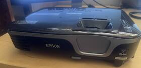 Epson H428a 3lcd Wxga Projector With Pwr Cord Hdmi Travel Bag Manual