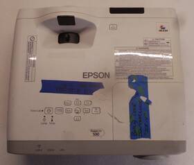 Epson H673a-b For Parts Powerlite 530 3lcd Projector Short Throw H673a