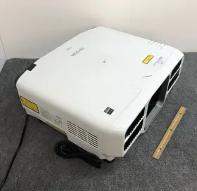 H735a Epson Lumen Laser 3lcd Projector 8122 Hr With Power Cord For Parts H735a Epson Lumen Laser 3lcd Projector 8122 Hr With Power Cord For Parts