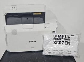 Epson H876a Brightlink Pro 1470ui Wuxga 3lcd Interactive Laser Display Projector 501hr