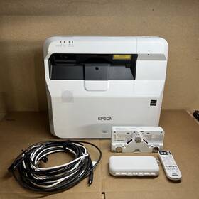 Epson H877a Brightlink 710ui 3lcd Wuxga Projector 4000 Lumens 38 Lamp Hours With Remote