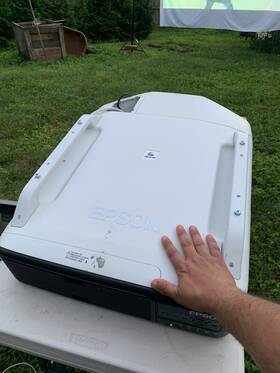 Epson Z8050wn Powerlite Pro Z8050w H265a Z8050wnl Wxga Hd Projector 7000 Lumens