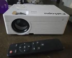 500ansi Faltopu Dr08 Native 1080p Projector With 5g Wifi And Bluetooth