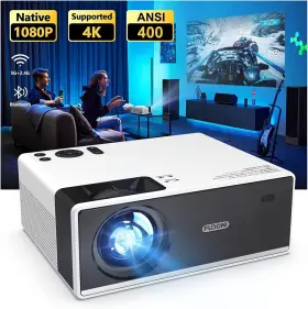 18000l Fudoni Projector With Wifi And Bluetooth Outdoor Portable 4k Support 18000l Fudoni Projector With Wifi And Bluetooth Outdoor Portable 4k Support