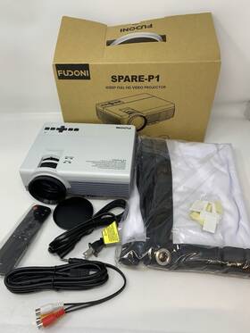 Fudoni Spare-p1 Projector With Wifi And Bluetooth Portable Movie Outdoors Screen