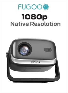 Fugoo 680358146782 Outdoor Projector Bundle 1080p Full Hd 250 Ansi Lumens 120 Inch Screen 20w