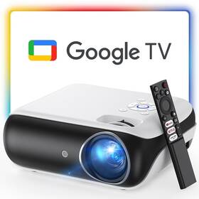 Happrun 798336941189 510g 4k Google Tv Projector With Wifi And Bluetooth Dolby Audio