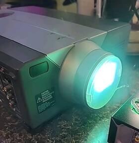 Hitachi Cp-s860 3lcd Projector 4 3 Svga Tested