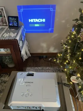 Cp-x301wp Hitachi Cp-x301 Projector With Remote Cables Case Extra Lamp 2600 Lumens Works