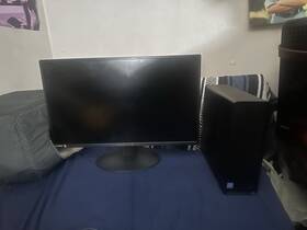 Hp Af2003w Slim Desktop Pc With Monitor S01