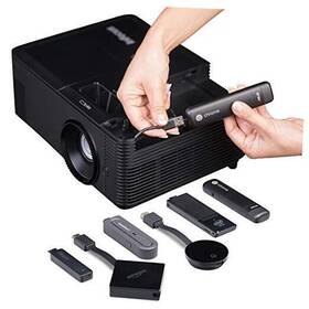 In Focus 797212989017 In138hd Dlp 1080p 4000 Lumens 3x Hdmi Vga 3d And Wi-fi Ready Techstation
