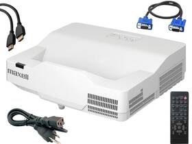 Maxell Mp-aw4001 Wxga 1280 X 800 4200 Lmns Ust Lcd Projector Lumen Bundle