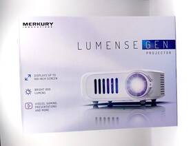 Merkury Innovations 844702095731 Lumense Gen Projector - 800 Lumens Displays Up To 100 Inchs