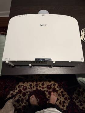 Nec Np-p4500u 4500-lumen Wuxga Installation Projector Hdmi No Lens