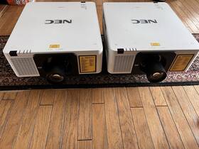 Nec Np-px1004ul-wh Two Np-px1004ul Professional Installation Laser Projector 10 000 Lumens