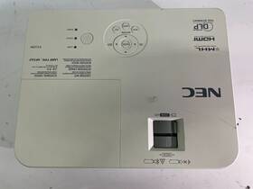 Nec Np-v332w 3300 Lumens Dlp Projector 803 Lamp Hours No Remote