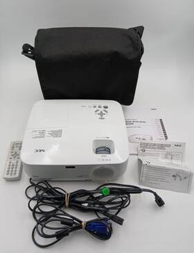 Nec Np400 Projector With Case And Accessories 473 Lamp Hours