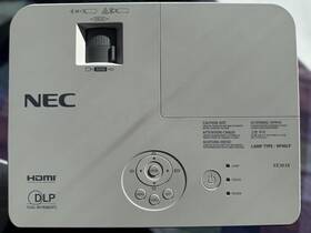Nec Np40lp Used White Video Projector Np-ve303x Lamp With Ceiling Fixture