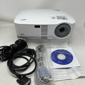 Nec Vt695 Projector Lcd With Cords Tested Gaming Movie Conference Read Details