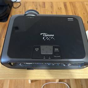 Optoma Tw766w Wireless Dlp Hd 720p Wxga Projector 4000 Lumens Works Great