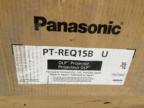 Panasonic 885170428881 Pt-req15l Dlp Projector 15000 Lumens 4k Black New Sealed