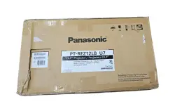 Patrez12lbu7 Panasonic Pt-rez12 12 000-lumen Wuxga Dlp Laser Projector Black No Lens Sealed Patrez12lbu7 Panasonic Pt-rez12 12 000-lumen Wuxga Dlp Laser Projector Black No Lens Sealed
