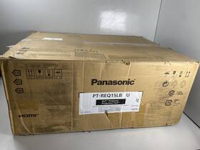 Panasonic Pt-req15lbu 15-000 Lumen Uhd 4k Laser Dlp Projector No Lens - Black