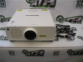 Panasonic Pt-rz660w Dlp 1920 X 1200 Pixels Projector With 12481 Lamp Hours