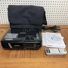 Ex7240 Paymore Brookfield H721a Epson Lcd Projector With Remote And Carrying Case